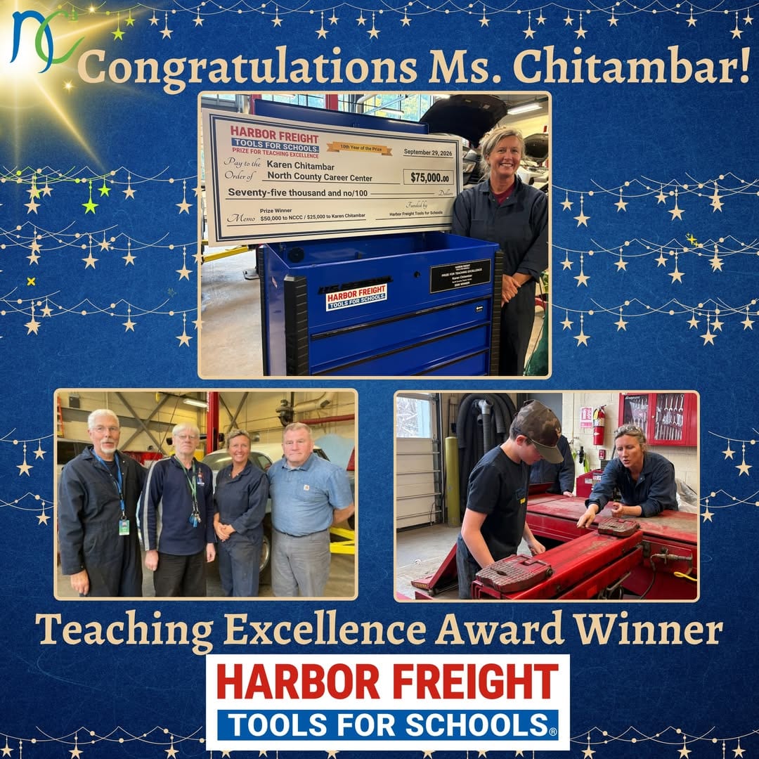 North Country Career Center Instructor Karen Chitambar Wins $75,000 National Teaching Excellence Prize